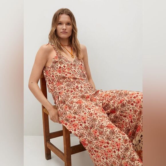 Mango Viscose Co-Ord Set Top and Pants New - Picture 14 of 14